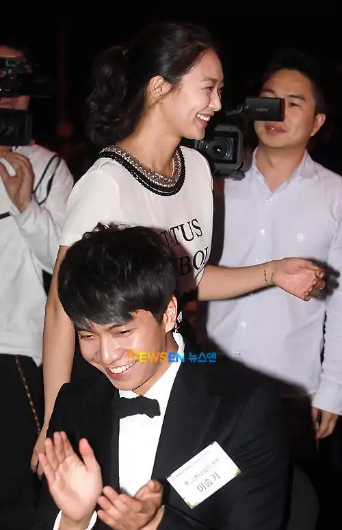 【李升基 申敏儿】【现场】广告协会颁奖典礼