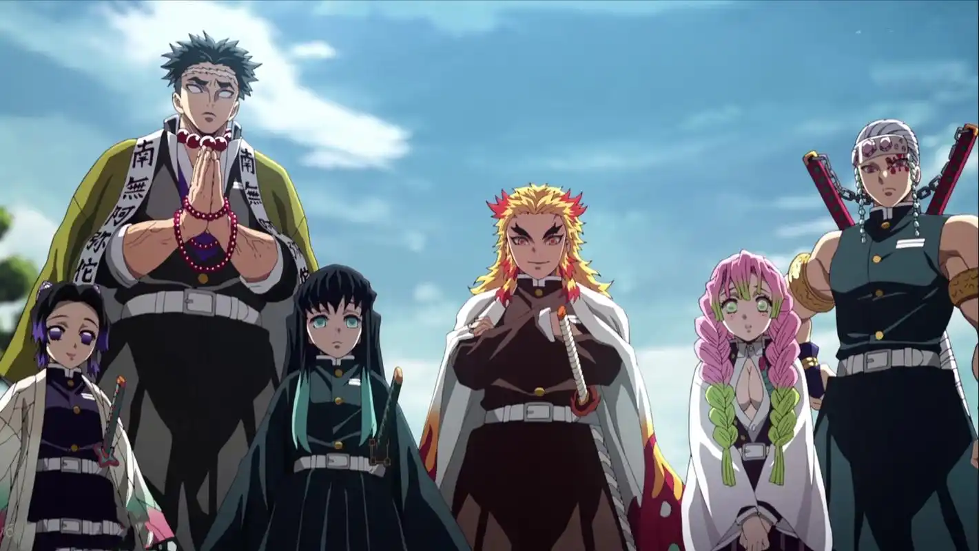 鬼灭之刃:九柱的实力有多强?虽比不过无惨,但是强于大多数鬼!