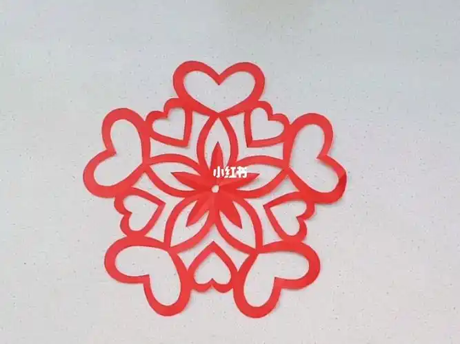 简单易学的五角团花