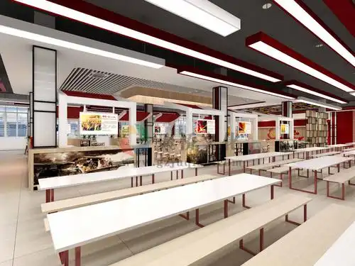 财经大学食堂餐厅文化设计