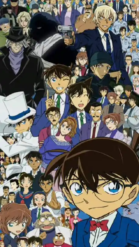 柯南角色全家福海报