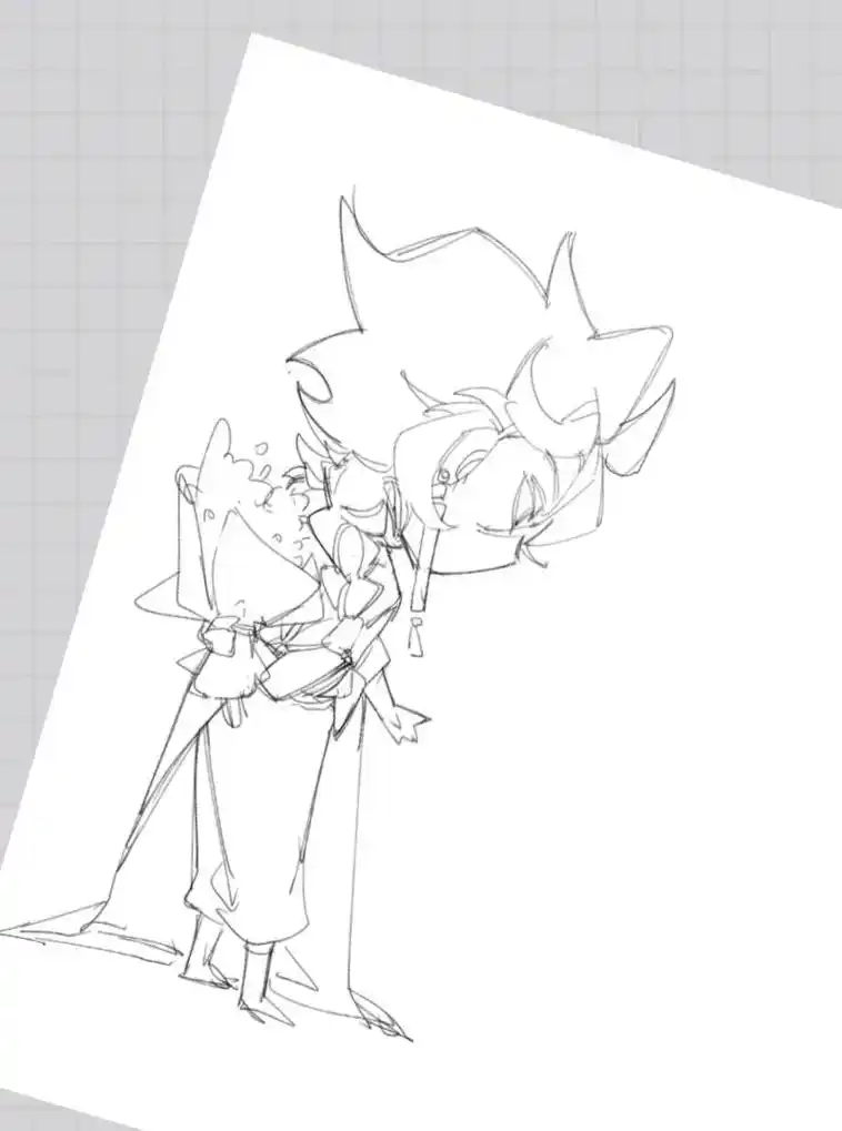 绘画 #龙卡 #sky光遇 #光遇 摸鱼有机会上色 - 抖音