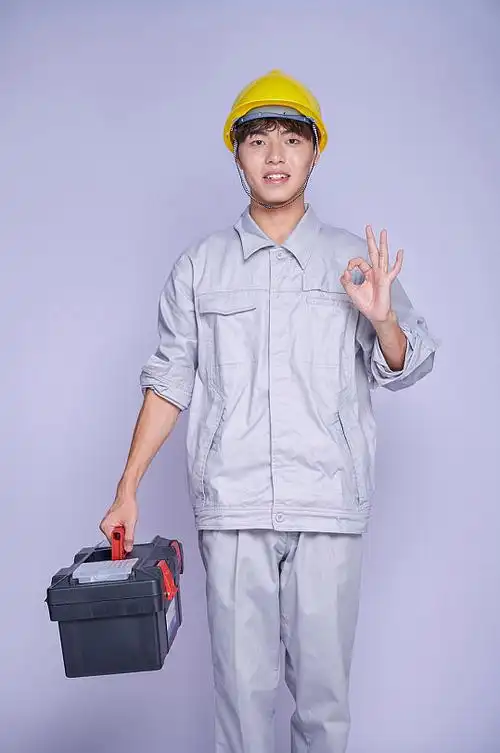 维修师傅电工工人照片商业摄影图片