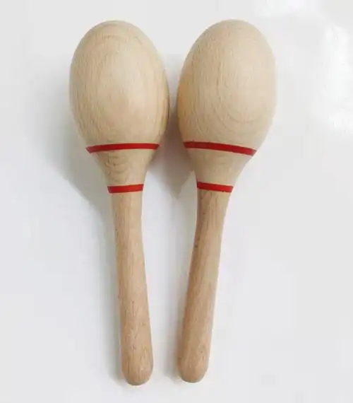 榉木大沙锤奥尔夫打击乐器幼儿园儿童舞蹈表演用沙球批发