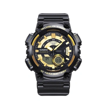 casio卡西欧sport运动系列aeq110电子动能石英男表