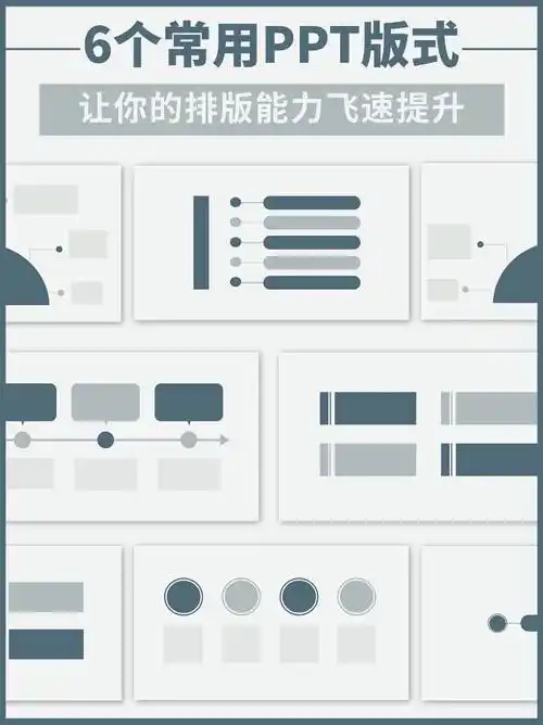 让你的排版能力 next level !6个常用的 ppt 版式分享