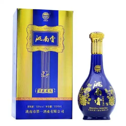 吉林洮南香白酒,浓香52度,传承百年酿造技艺,陈藏老酒六瓶盛装,礼盒