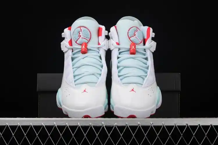 air jordan 6 rings pj tucker aj 乔6六冠王 漆皮白兰红 323399-104