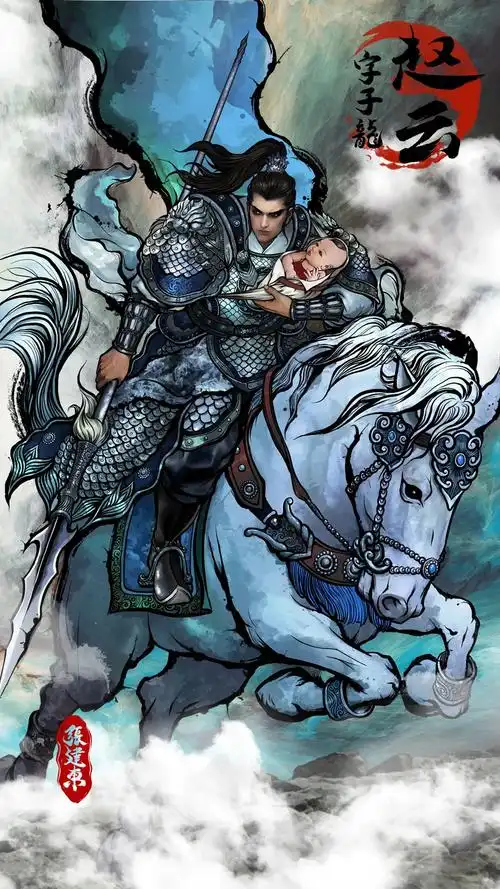 (赵云画像:侵删)