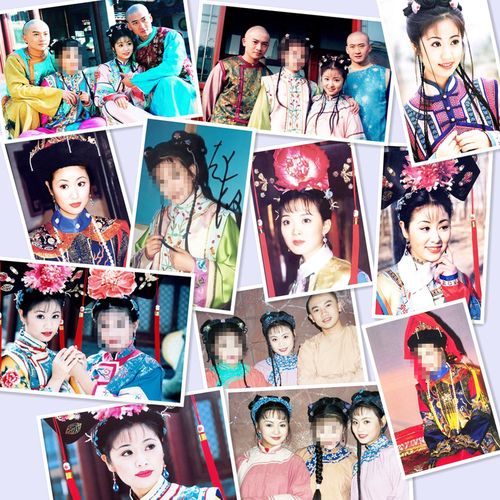 还珠格格 8090怀旧经典剧照紫薇尔康永琪照片相片塑封定制收藏