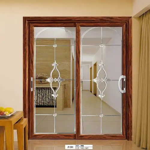 铝合金阳台推拉门现代室内客厅厨房玻璃移门卫生间厕所吊躺隔断门