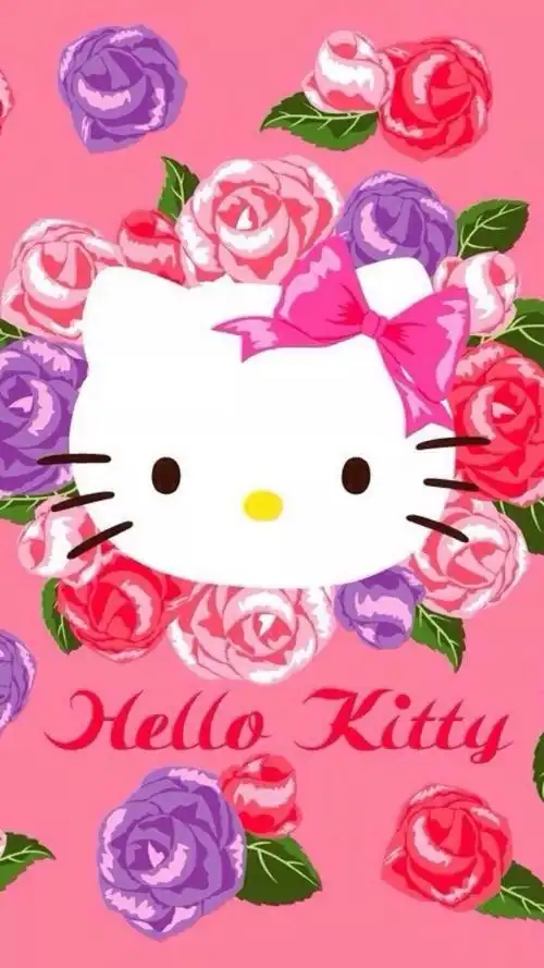 凯蒂hello kitty手机聊天桌面壁纸