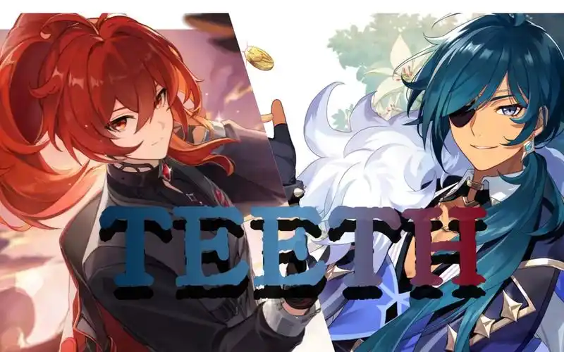 【原神 || cp向】teeth×枭羽"something in the way youre looking