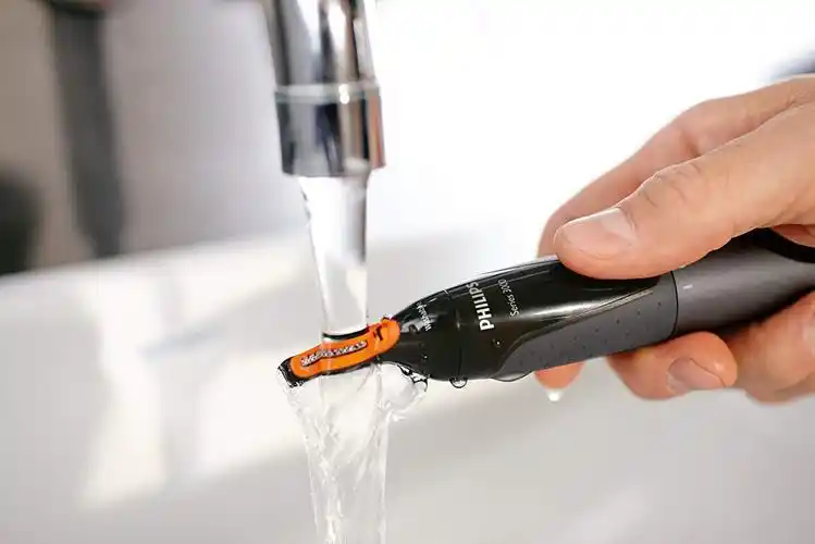 飞利浦鼻毛修剪器系列 3000 nt3160 可洗鼻毛耳毛和眉毛修剪器