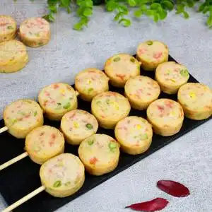 大地鸡肉汉堡串26串油炸串麻辣烫关东煮食材烧烤铁板烧冷冻半成品