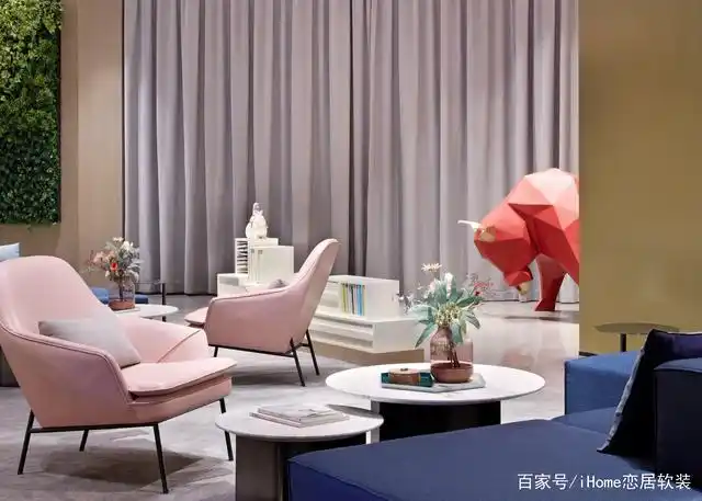 轻奢的生活馆设计,一眼看去舒适的很