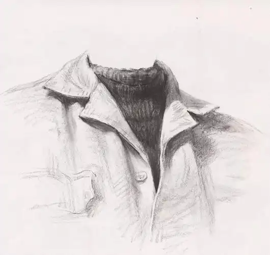 素描教学丨七种不同材质衣领刻画方法