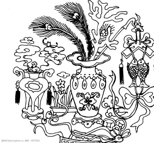 关键词:中国传统图案含春节门神 文化艺术 传统文化 矢量图库   ai