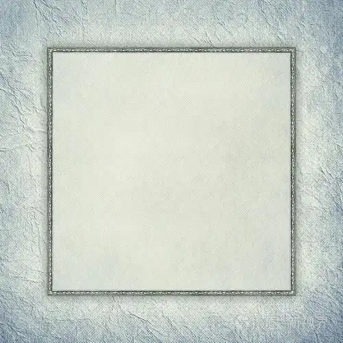 弄皱的纸背景图片帧中的空白纸