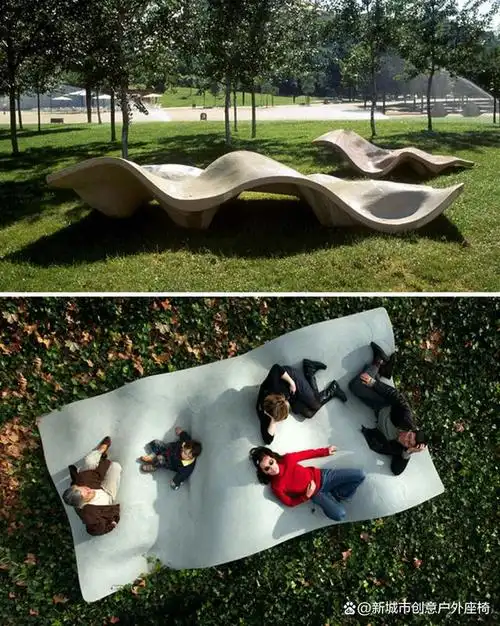 富有创意的公共座椅让行人成为设计风情的一部分