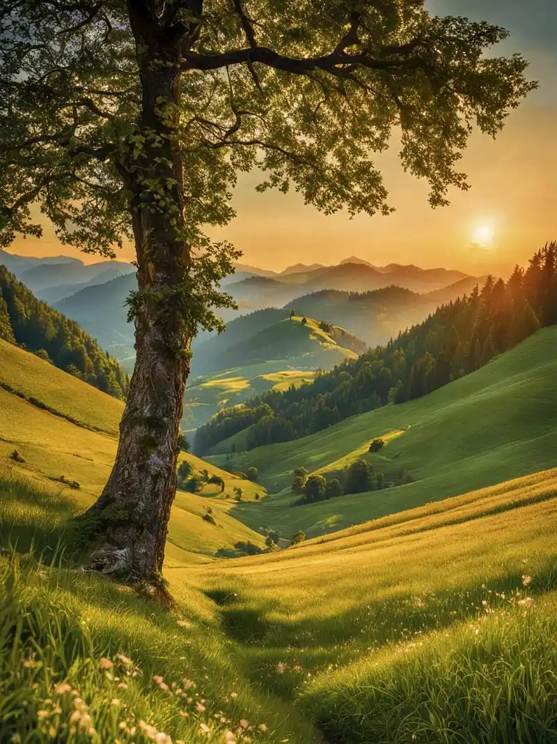 治愈系手机风景壁纸—田野 拿图请留痕,需要原图请私信,免费送.