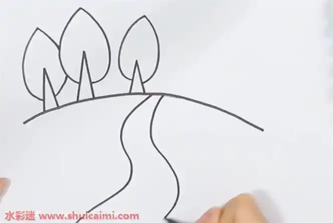 平线的的简笔画画大地干涸简笔画简笔画版干裂土地干裂的地面简笔画