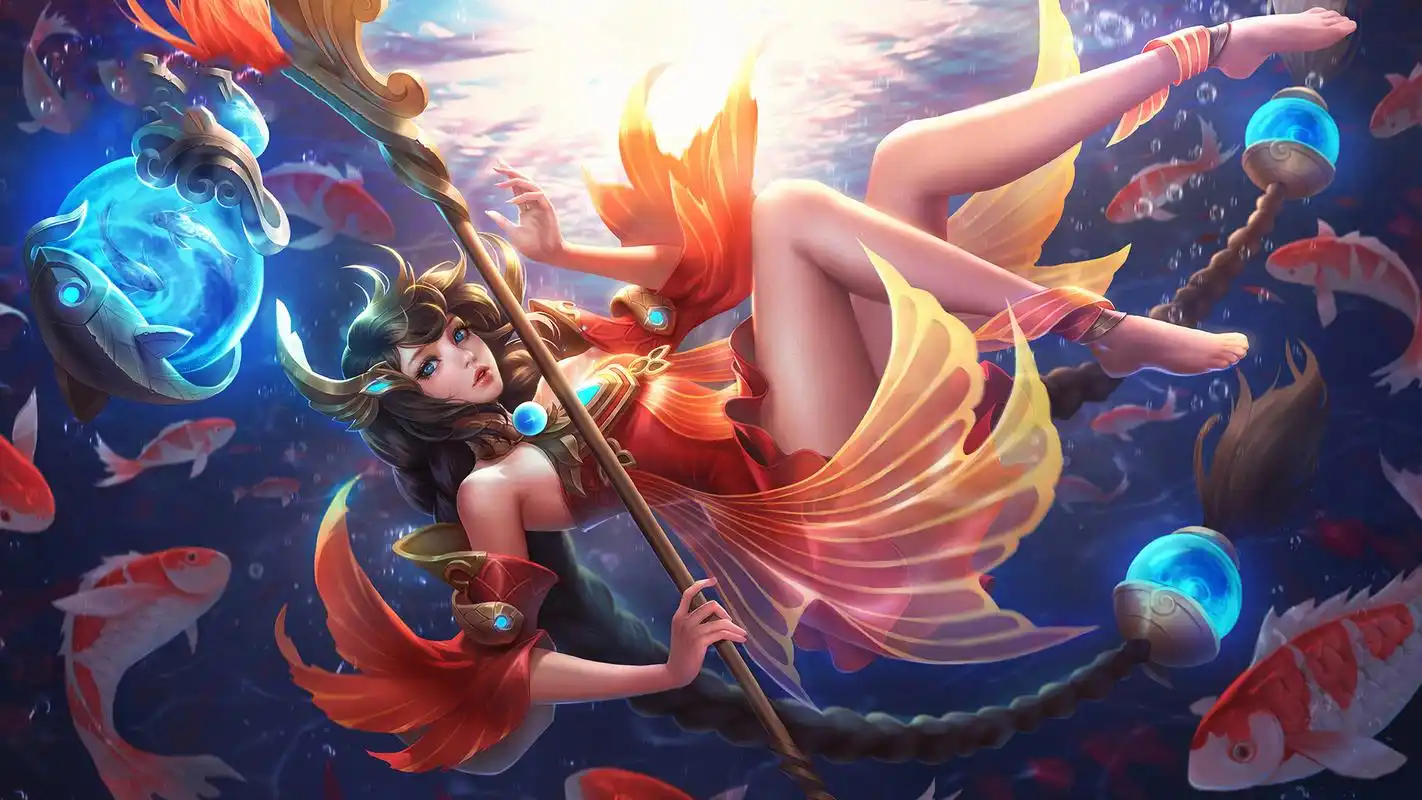 王者荣耀英雄全皮肤高清超清海报壁纸-最新【瑶云中君情侣皮肤时之