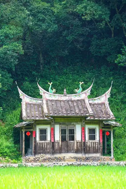 浮生看客:福建三明 大田 华兴乡杞溪村 深山古庙