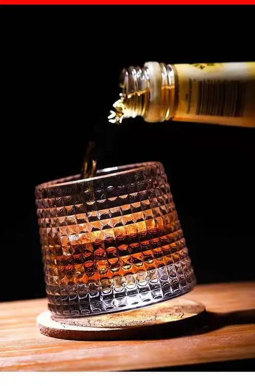 夜店酒吧威士忌酒杯欧式竖纹水晶玻璃洋酒杯锤纹玻璃杯厂家批发