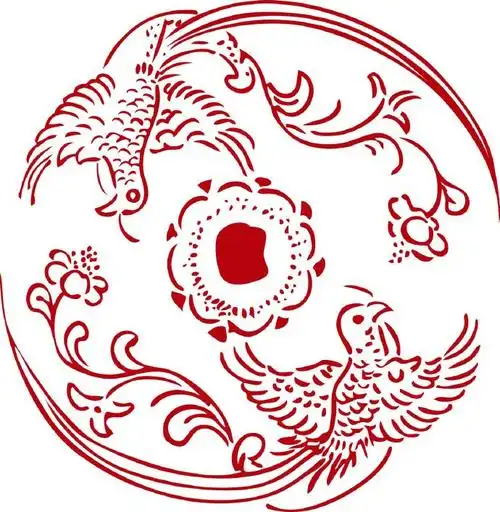 【传统凤凰纹样,华美灵动】-凤凰,是古老的图腾,也是中国神话传说里的