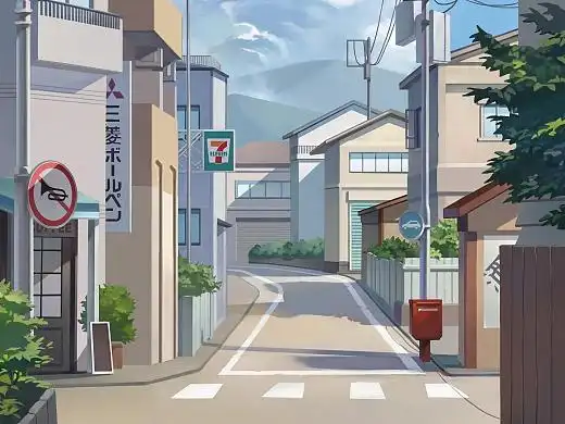 日式街道场景(附过程)
