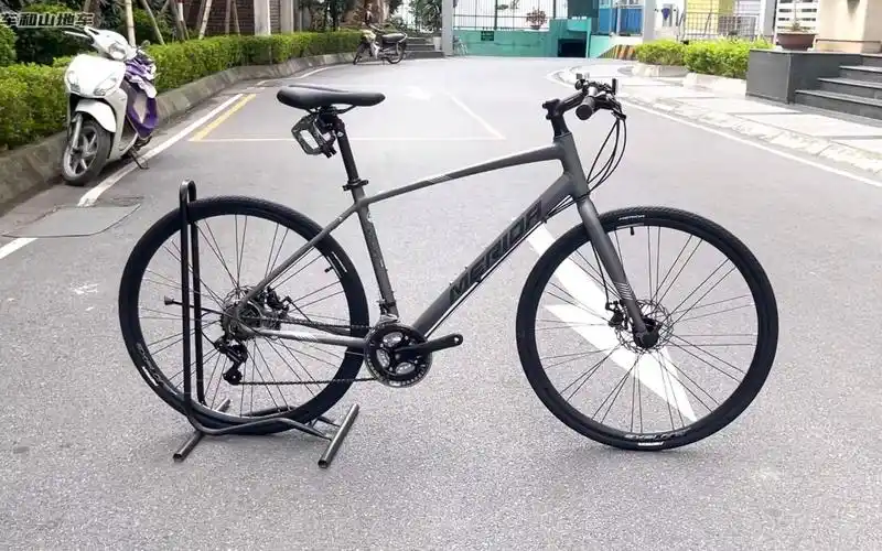 美利达探索者80平把公路车,新手入门首选车型