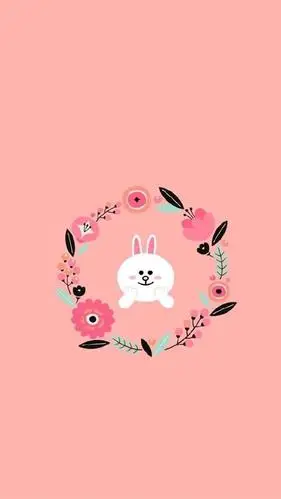 韩国line卡通可爱插画