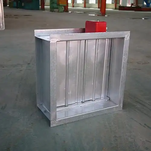 电动密闭保温多叶调节阀