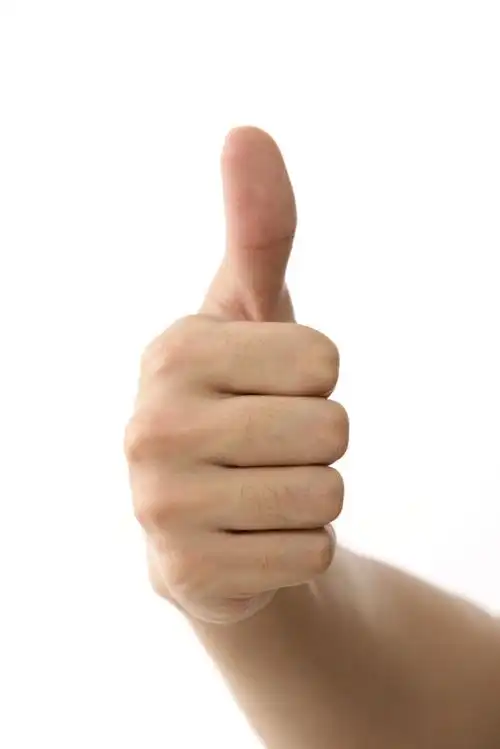 很牛很棒的手势