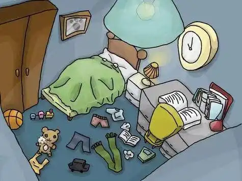 一,清理房间家里脏乱,财神不见!