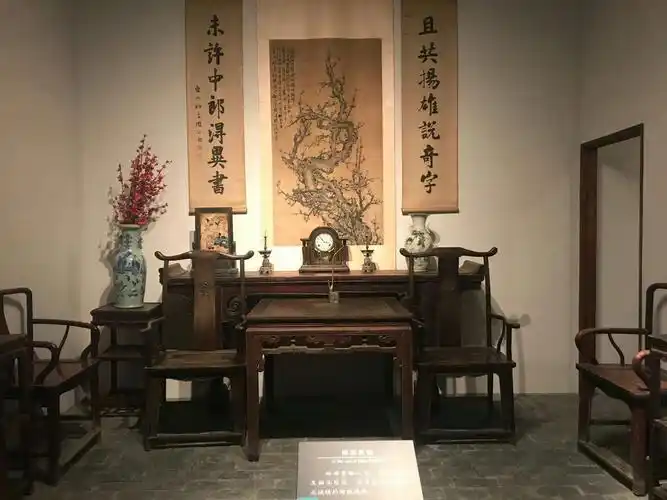 清朝末年时家里的客厅