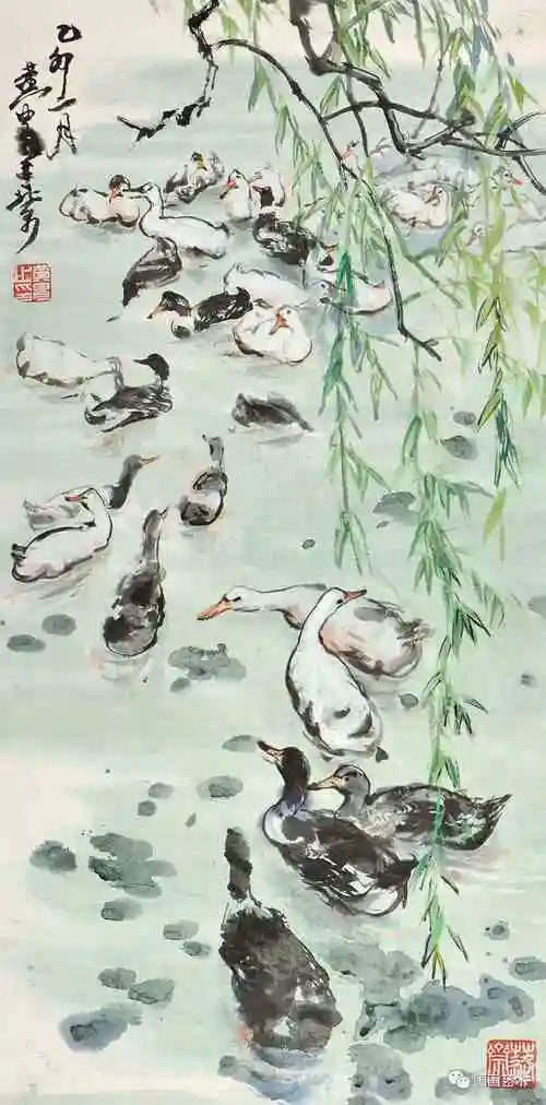 图文教程:写意鸭画法_国画艺术_零二七艺考