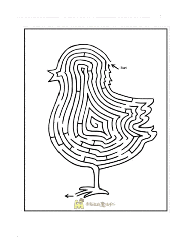 儿童走迷宫稳当,打印出来即可给宝宝玩儿哦.docx 30页