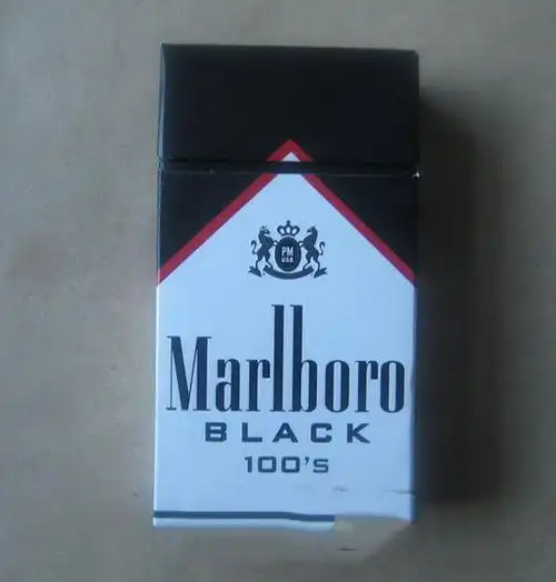 万宝路硬黑100s加州含税版