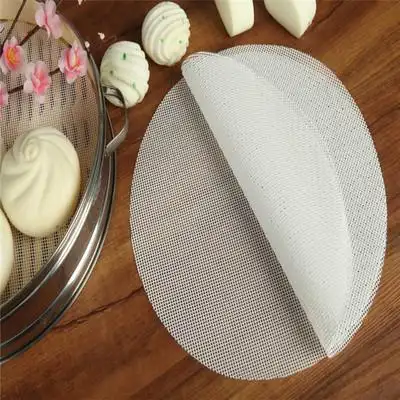 蒸笼垫圆形硅胶不粘蒸笼布蒸包子垫蒸馒头垫布硅胶笼屉垫蒸馍垫