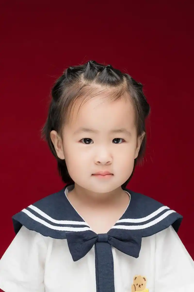 2岁半宝宝入园证件照#六一儿童节 #儿童摄影工作室 ##入园 - 抖音