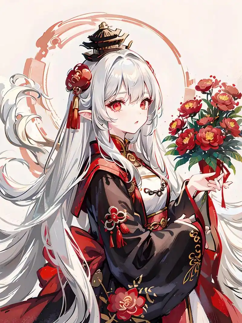 古风壁纸头像 | 白发头像国风头像壁纸