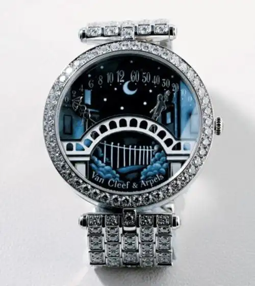 le pont des amoureux 情人桥 梵克雅宝 van cleef&arpels 腕表 钻