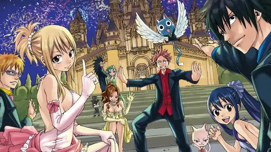 妖精的尾巴之人物全家福