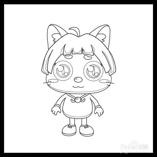 怎么画皓月公主《喜羊羊与灰太狼》