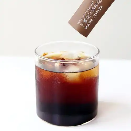 永夏日式冰滴咖啡即溶冻干纯黑冷萃美式拿铁速溶咖啡