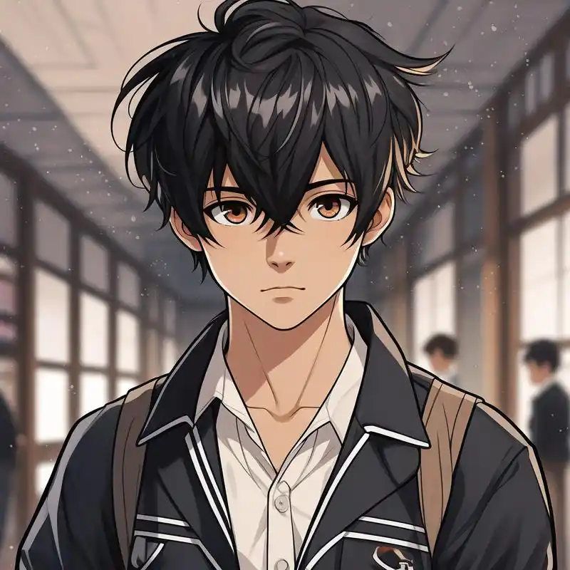 动漫男生头像90超酷二次元风