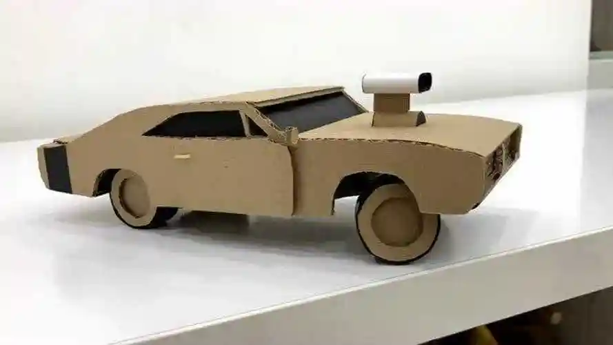 动手制作:纸板赛车