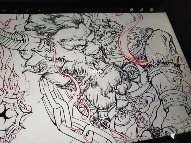 牛魔王手稿设计